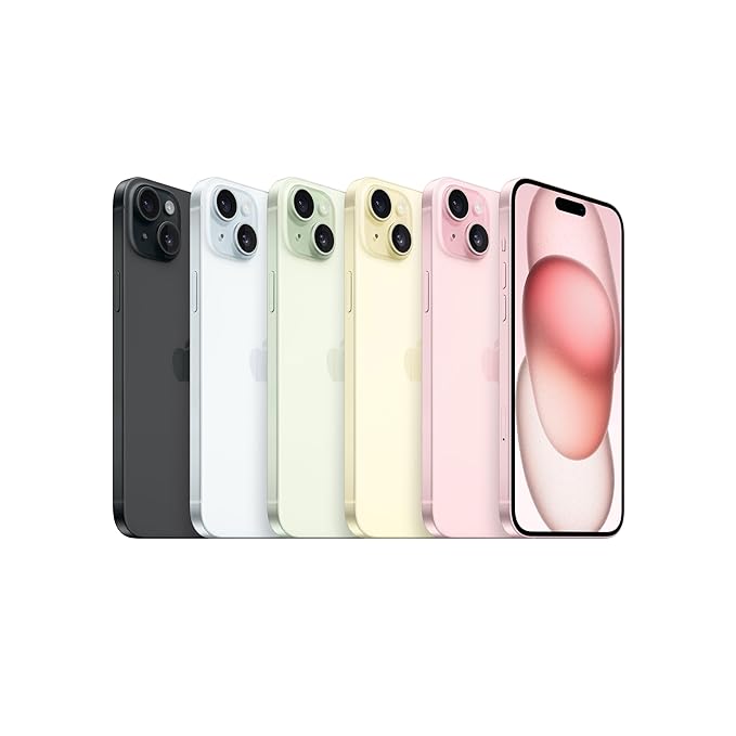 iPhone 15 Plus – 6.7” Super Retina Display, A16 Bionic Chip, Dual 48MP Camera, iOS 17 (Unlocked | Premium Refurbished)