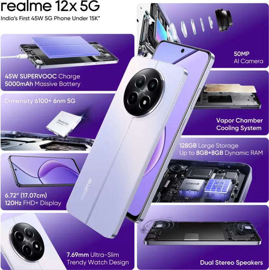 Realme 12x 5G (8-128)