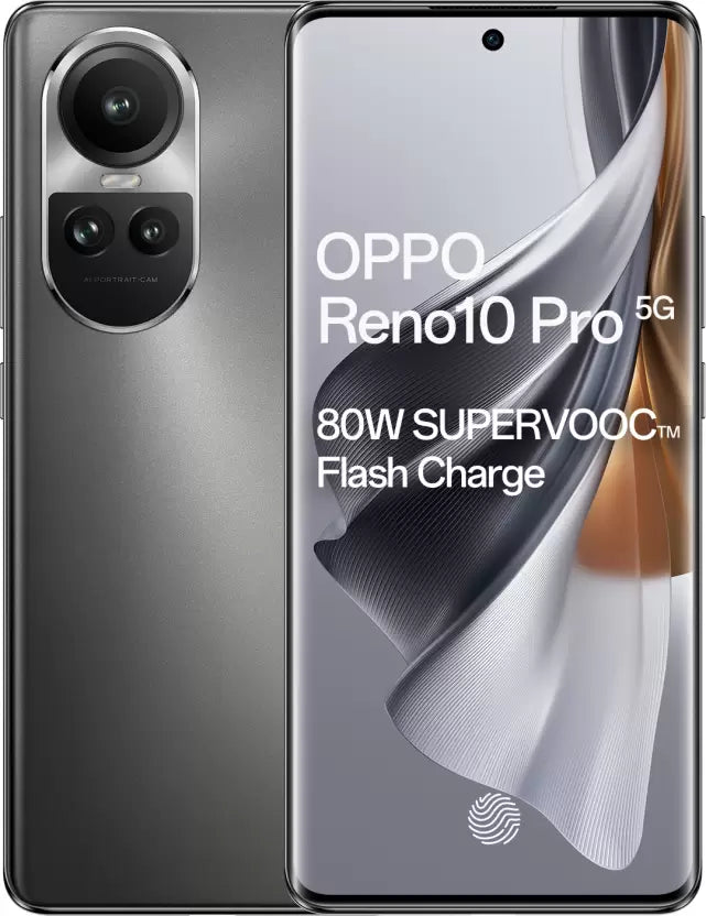 Oppo Reno10 Pro 5G – 6.7” AMOLED 120Hz Display, 12GB RAM | 256GB Storage, 50MP Camera, (Unlocked | Refurbished)