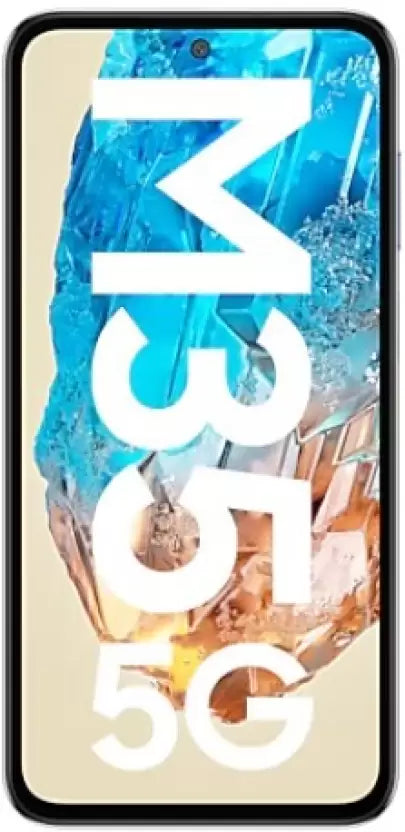 Samsung Galaxy M35 5G – 6.6” Super AMOLED+ Display, Exynos 1380, 6GB RAM | 128GB Storage, 50MP Triple Camera, 6000mAh Battery (Unlocked | Refurbished)