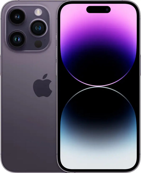 iPhone 14 Pro – A16 Bionic, 6.1” OLED Display, 48MP Camera, iOS 16+ (Unlocked | Premium Refurbished)