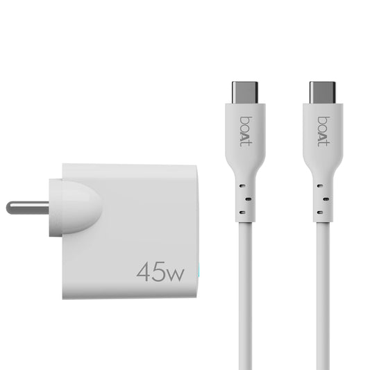 boAT WCD Double Port QCPD Charger