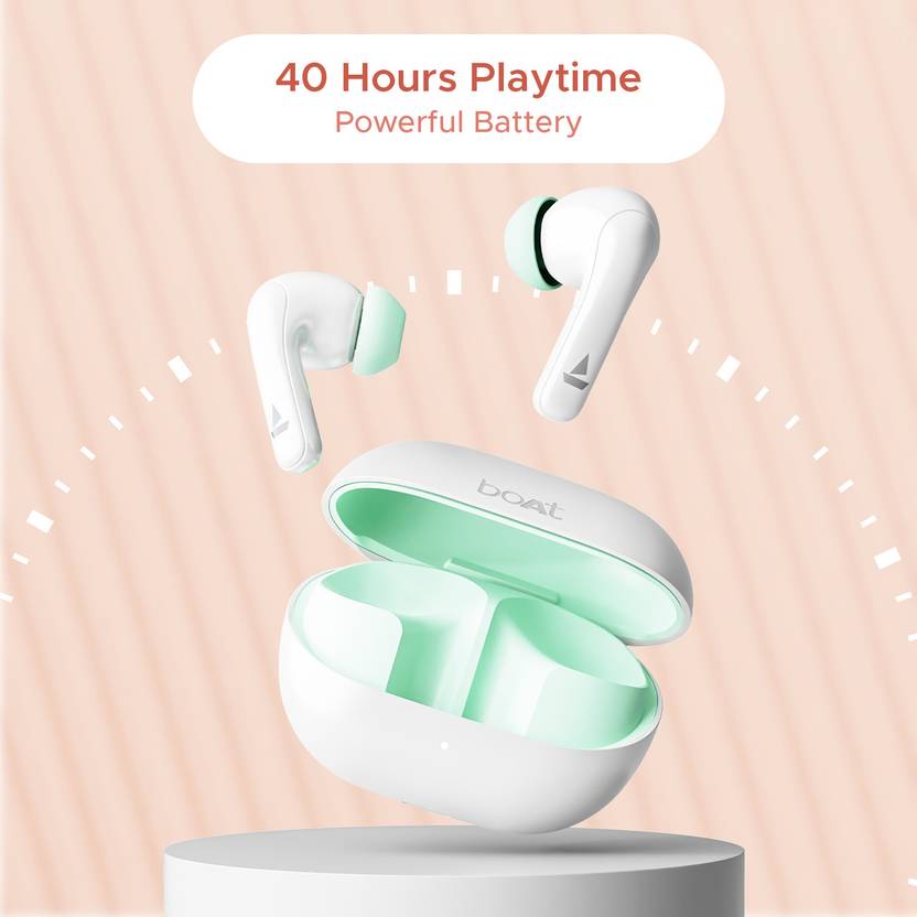boAt Airdopes 155 w/ 40 hrs Playtime,In-Ear Detection