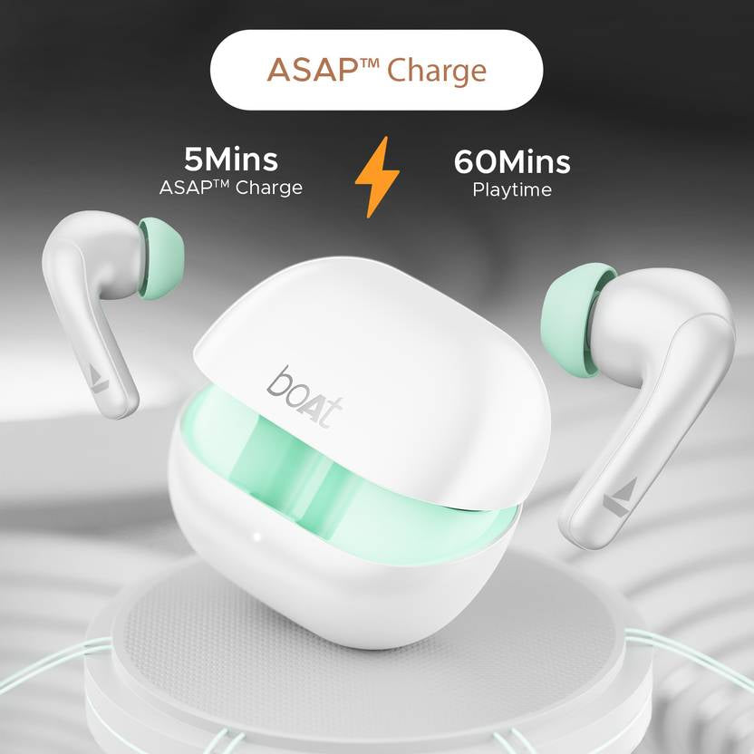 boAt Airdopes 155 w/ 40 hrs Playtime,In-Ear Detection