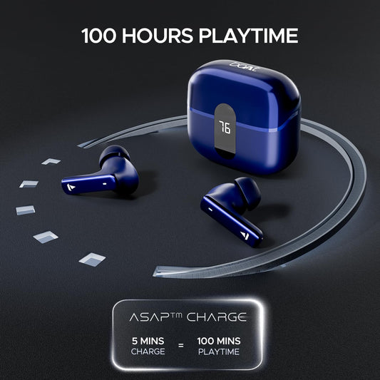 boAt Airdopes 121 Pro Plus, 100HRS battery