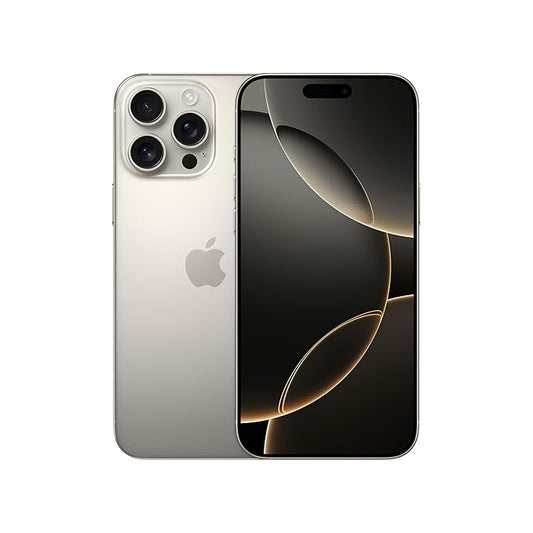 iPhone 16 Pro Max – 6.9” Super Retina XDR, A18 Pro Chip, Triple 48MP Camera, iOS 18 (Unlocked | Premium Refurbished)